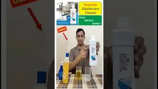 Steri Clean DEMO || 💪Powerful Disinfectant Cleaner #disinfectants #homecleaning #germfree #modicare