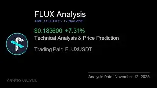 FLUX (FLUXUSDT) Technical Analysis - Price Prediction & Buy or Sell November 12, 2025
