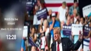FULL: Donald Trump Bloomington Rally SPEECH, Synergy Flight Center, Illinois 3/13/2016 [HD