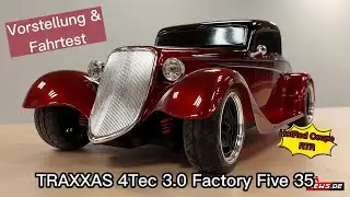 Klassiker - Edles Fahrzeug - Chromeoptik - Factory Five 35 HotRod 1/9 Coupe RTR von Traxxas #classic