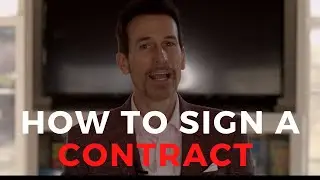 How to Sign a Contract