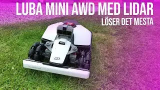 Sling- och satellit-lös robotgräsklippare som tar sig fram överallt
