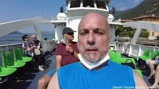 On lake Iseo, public boat.