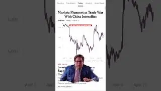 Trade Wars Cause Stock Market Losses #shorts #credit #money #finance #economy #tariffs #tradewar