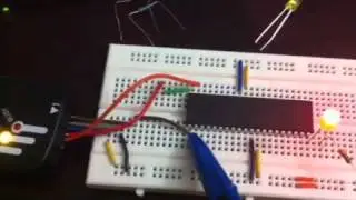 Blinking light using pic
