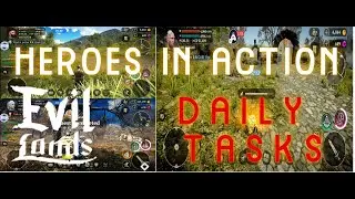 [FULL HD] EVIL LANDS | DAILY JOBS OF YOUR HEROES | BEST ONLINE ACTION RPG