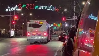 MTA NYCT Bus | 2009 Orion VII NG Hybrid #4444 on the M100 At 125th Street and St Nick Ave