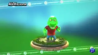 Alex Alligator - Animated Character Asset