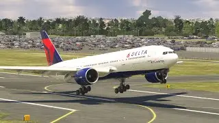 HARD Landing! Delta Airlines Pilots Prove True Skill in Extreme Conditions