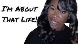 I'm a Real Hood Bish   #queetaqueeta & #atlantastreetinterviews