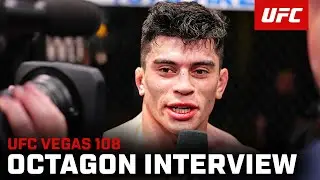 Kevin Vallejos Octagon Interview | UFC Vegas 108
