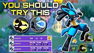 Lucario is unstoppable...😈 with Power up punch & Close combat | Pokemon unite Gameplay