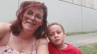 Kids 1st Trip to James River rapids stranger teaches him to swim(11)