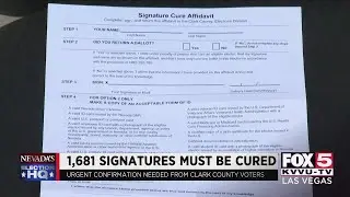 Voters around the valley can Cure ballot signatures