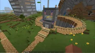 Minecraft Mineshaft Hole | Just A Hole Down To Bedrock
