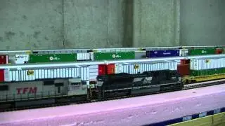 Custom Weathered MTH SD70M-2 NS #2649 with Proto 3 Sound and Flashcode Update
