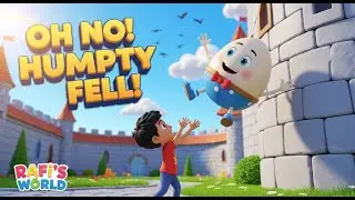 Humpty Dumpty Song | Rafi&rsquo;s World Nursery Rhyme | 3D Kids Animation | Learn with Rafi