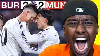Dropped points to ANOTHER bottom 6 club ( Manchester United 2-2 Burnley)