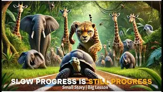 SLOW PROGRESS IS STILL PROGRESS || Story of Life You Must Watch #storytime #inspirtional #wisdom