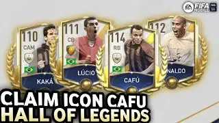CLAIM DAN REVIEW ICON CAFU HALL OF LEGENDS!! - FIFA MOBILE