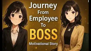 From Employee to Boss: Sara&rsquo;s Inspiring Journey to Success | Motivational Story  | Animated Story