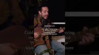 Russ on the guitar playing his NEW SONG - DRIVES