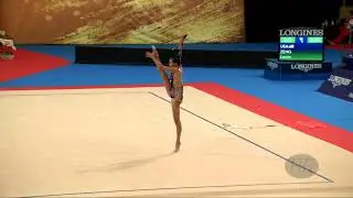 ZENG Laura (USA) - 2018 Rhythmic Worlds, Sofia (BUL) - Qualifications Clubs