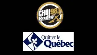 Quitterlequebec.com a CHOI 98.1 - Le show du matin