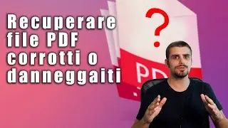 Come Recuperare File PDF corrotti o cancellati - #wondershare #recoverit