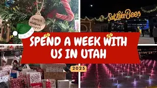 Traveling to Utah for Christmas | 2025 vlog🤍