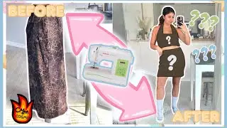 Sewing my FIRST Outfit!! (plus 9 lessons i learned)