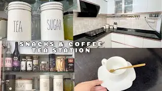 How to make Snack - Coffee- Tea Station ☕️ For Your family
