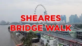 Sheares Bridge Walk || Walking Singapore