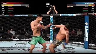 UFC 5: Joshua Van vs Alexandre Pantoja (Striking Only, Legendary Difficulty)