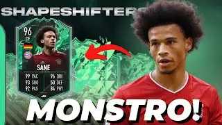 UM MONSTRO! 🔥 REVIEW LEROY SANE 96 MUTANTES/SHAPESHIFTERS - FIFA 22