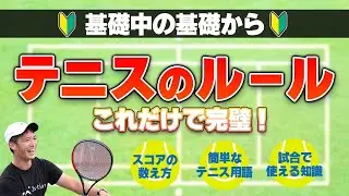 初心者必見！テニスの基本ルール徹底解説