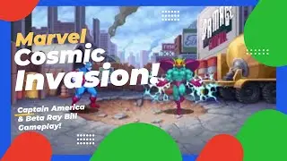 MARVEL Cosmic Invasion - New York City - Cap'n'Bill!