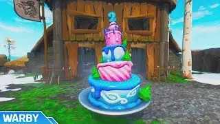 All Birthday Cake Locations Guide - Fortnite (2019 Birthday Challenge)