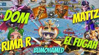 Lords Mobile -  The CRAZIEST WoW at K1066! Clash of Emperors! MANA LEVEL 6 WAR