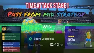 Alternative Strategy To beat Time Attack Stage 1 | Pass From Midfield | @EASPORTSFCTactical