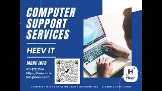 Heev IT Computer Support Services | Somerset West | Stellenbosch | Cape Town | www.heev.co.za