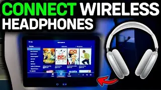 How To Connect Wireless Headphones To Airplane TV