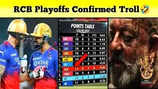 RCB vs GT Highlights Meme Review - IPL 2024 | 100% RCB Playoff Chance Confirmed 🔥
