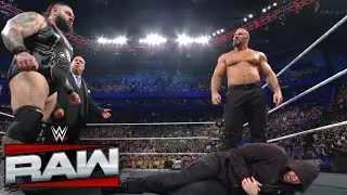 Брон Брейккер ПРЕДАЕТ и НАПАДАЕТ на Таинственного Человека на шоу WWE Raw!