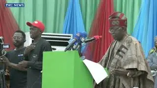 (WATCH VIDEO) Tinubu Promises To Revamp Ajaokuta Steel Company, Transform Solid Mineral sector