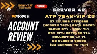 Server 42 - ATP 754m - VIP 23 - 7 LOUNGE OFFICERS - COLLECTION LV 71 - 9 CLASSIC BASES
