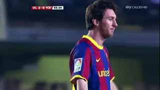Lionel Messi Vs Villarreal (A) 10-11 Made By Felix Spacek