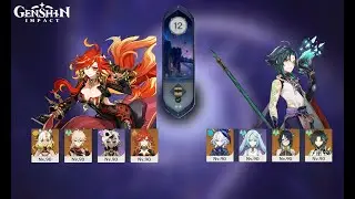 Spiral Abyss | Mavuika Hypercarry | Xiao Premium | Genshin Impact Luna III 6.2