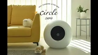 CIRCLE ZERO : THE ZERO-ODOR SELF-CLEANING LITTER BOX | Gizmo-Hub.com