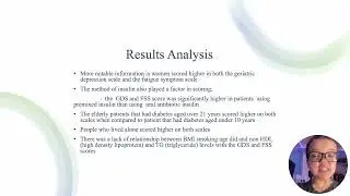 Fatigue and depression in elderly patients with poorly controlled diabetes audrie mahoney